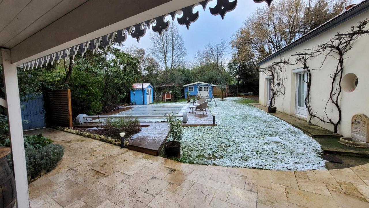 Merig'Home Chambre Bd Climatisee Dans Maison Avec Piscine Au Calme En Ville, Sdb & Toilettes Prives Angouleme Bagian luar foto
