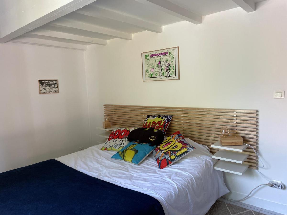 Merig'Home Chambre Bd Climatisee Dans Maison Avec Piscine Au Calme En Ville, Sdb & Toilettes Prives Angouleme Bagian luar foto